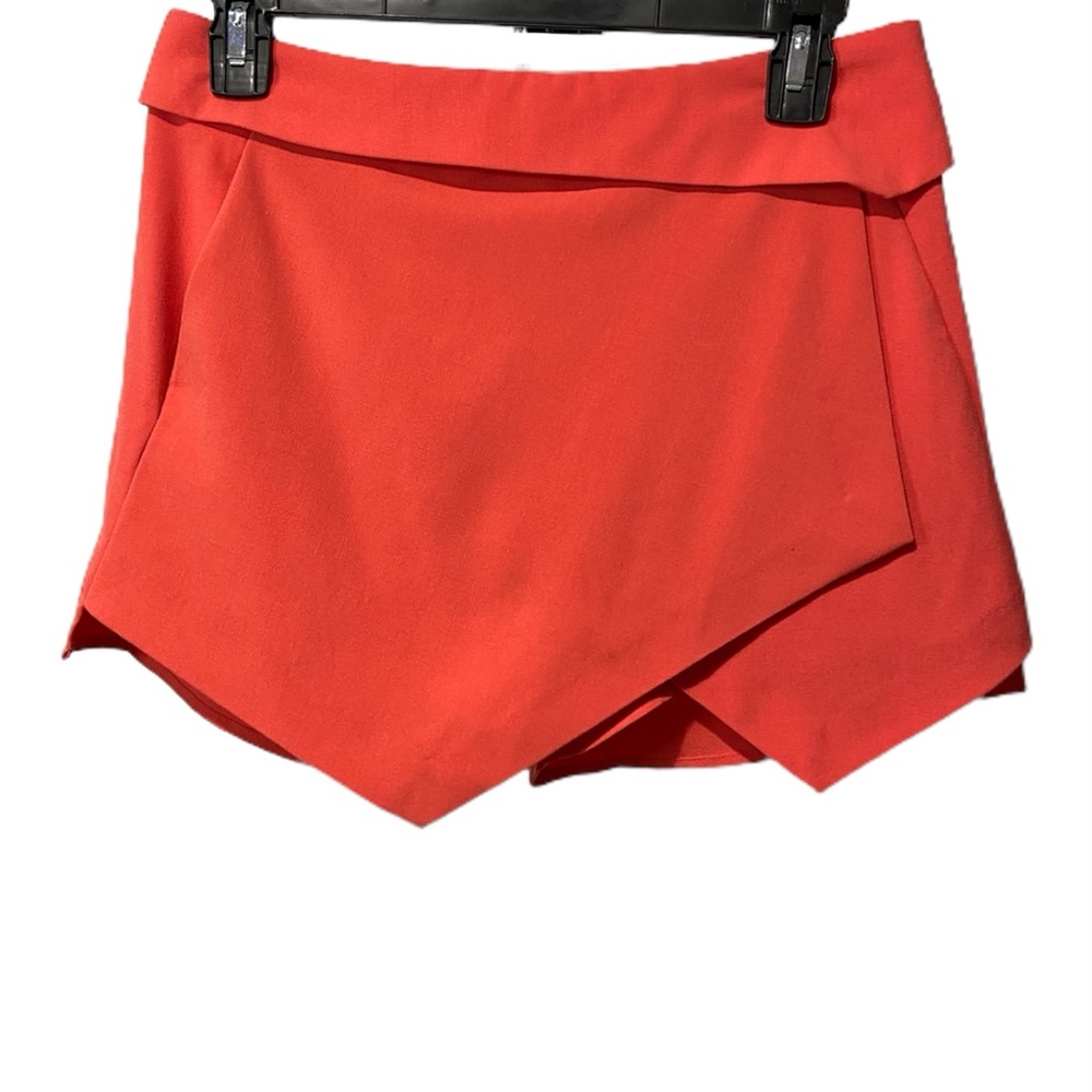 Coral envelope skort
